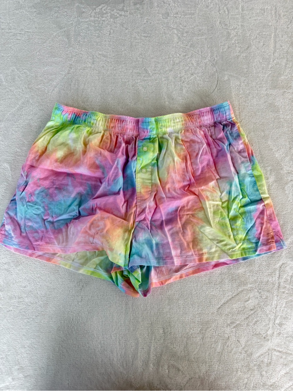 Victoria’s Secret Tie-Dye Pastel Women’s Boxer Shorts